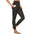 Women's Gym Sport 3/4 Leggings: Stylish Sports Pants with Side Pockets for Fitness and Yoga