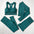 Women Yoga Set Seamless activewear. Leggings+Top+Bra Gym Set