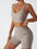 Eco-friendly Fittpit Nude Activewear Set(with shorts)